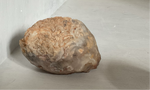 Natural polished front Quartz Geode