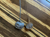 Natural polished Garden Quartz necklace