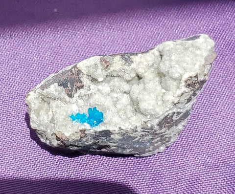 Natural raw Cavansite cluster