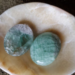 Natural polished worry stone