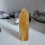 Natural polished Golden Healer Quartz point