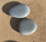 Natural Angelite palm stone