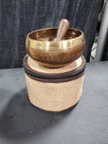 3.5" Singing Bowl with hemp case