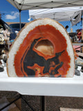 Red Agate Geode
