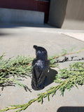 Natural carved Onyx Raven