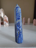 Natural polished Lapis Lazuli point
