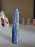 Natural polished Lapis Lazuli point
