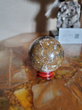 Natural polished Ocean Jasper sphere