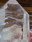 Natural polished Clear Quartz Point
