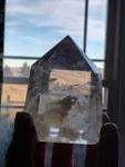 Natural polished Clear Quartz Point