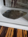 Natural raw Elmwood Calcite with Pyrite