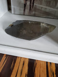 Natural raw Elmwood Calcite with Pyrite