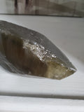 Natural raw Elmwood Calcite with Pyrite