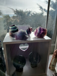 Natural raw Rainbow Fluorite piece
