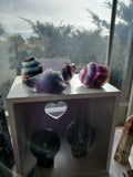 Natural raw Rainbow Fluorite piece