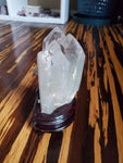 Natural raw Clear Quartz cluster