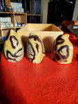 Natural polished and raw Septarian free form