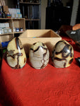 Natural polished and raw Septarian free form