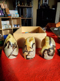 Natural polished and raw Septarian free form