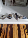 Natural polished Volcano Agate free form