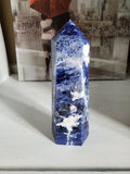 Natural polished Sodalite point