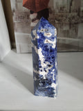 Natural polished Sodalite point