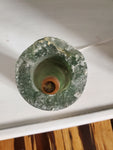 Natural polished Rainbow Fluorite lamp