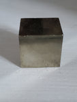 Natural raw Spanish Pyrite cube