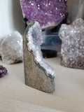 Natural raw Black Amethyst druse
