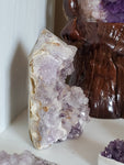 Natural raw Amethyst druse point