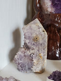 Natural raw Amethyst druse point