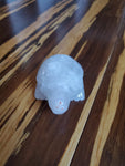 Natural polished carved Agate turtle