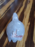 Natural polished carved Agate turtle