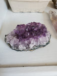 Natural raw Amethyst druse