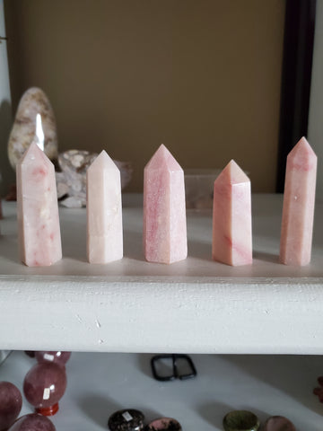 Polished Pink Opal point