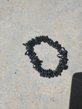 Natural polished Shungite bracelet