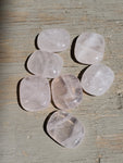 Natural polished mini palm stone