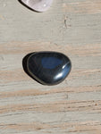 Natural polished mini palm stone