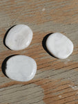 Natural polished mini palm stone
