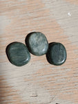 Natural polished mini palm stone