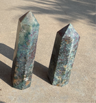 Natural Ruby and Kyanite point