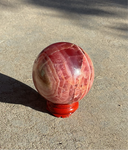 Natural Rhodocrosite sphere