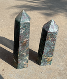 Natural Ruby and Kyanite point