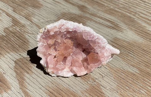 Natural Pink Amethyst specimen
