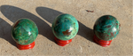 Natural Chrysocolla sphere