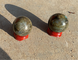 Natural Blue Labradorite sphere