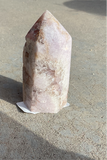 Natural Pink Amethyst point