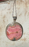 Natural Rhodocrosite necklace