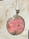 Natural Rhodocrosite necklace
