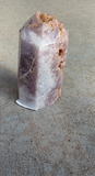 Natural Pink Amethyst point